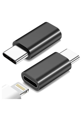 OTG Lightning Female to USB C Male Adapter , PD Fast Charging and data transmission for iPhone 14/13/12/11/SE, for iPad, for Air Pods, Type C to Lightning Adapter, Not for Audio/OTG, small and light, easy to carry  – Black - pzsku/Z02E1D76F330908514E6BZ/45/1750591157/d3cf94fb-0837-4be7-986c-6104f2291d98