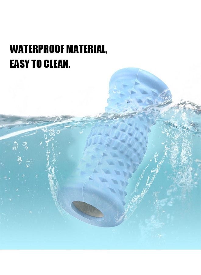 Foot Massage Roller, EVA Material Fascia Muscle Roller with Massage Texture, Body Roller Deep Tissue Massage Tools for Plantar Fasciitis Relief (Blue)