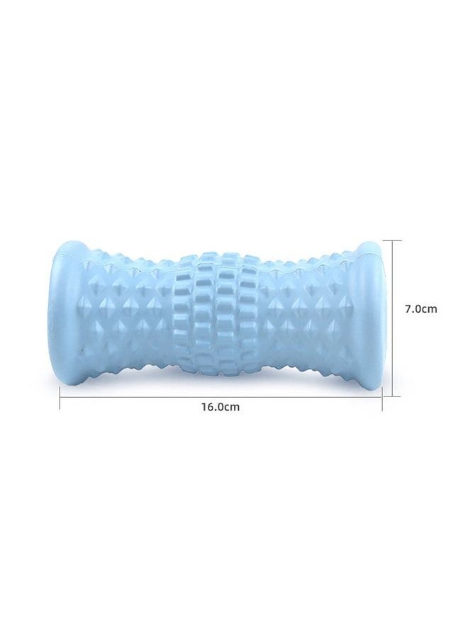 Foot Massage Roller, EVA Material Fascia Muscle Roller with Massage Texture, Body Roller Deep Tissue Massage Tools for Plantar Fasciitis Relief (Blue)