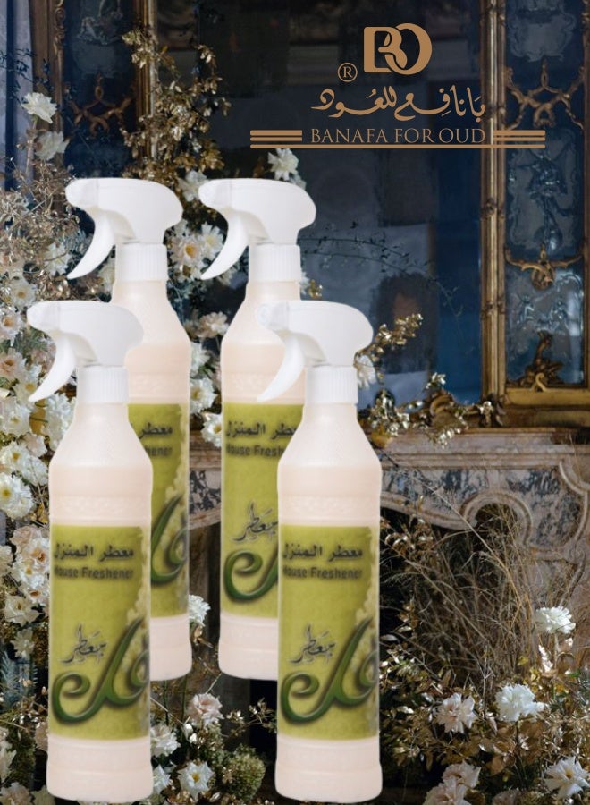 بانافع 4 قطع معطر منزل فل 500مل - Image 1