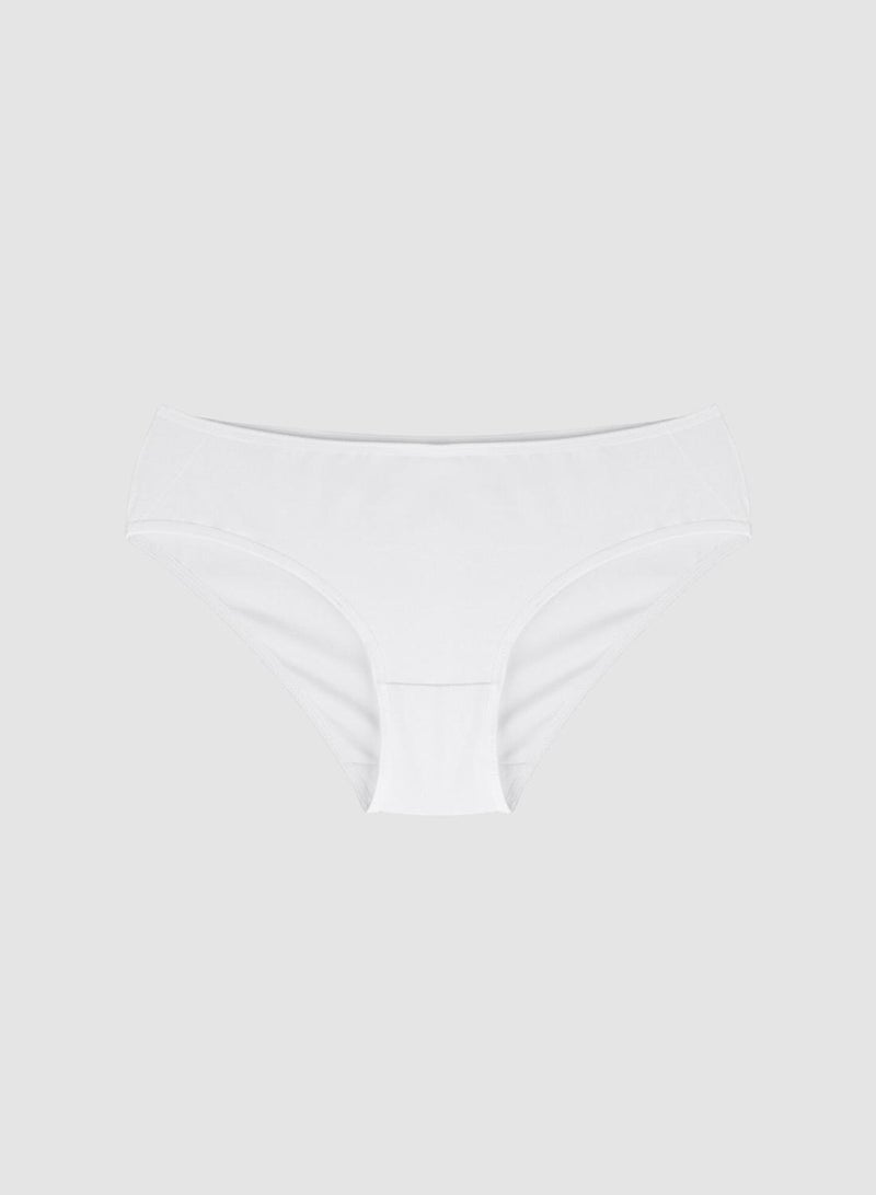 Penti Cotton White Slip Panties - Pack Of 3 - Image 2