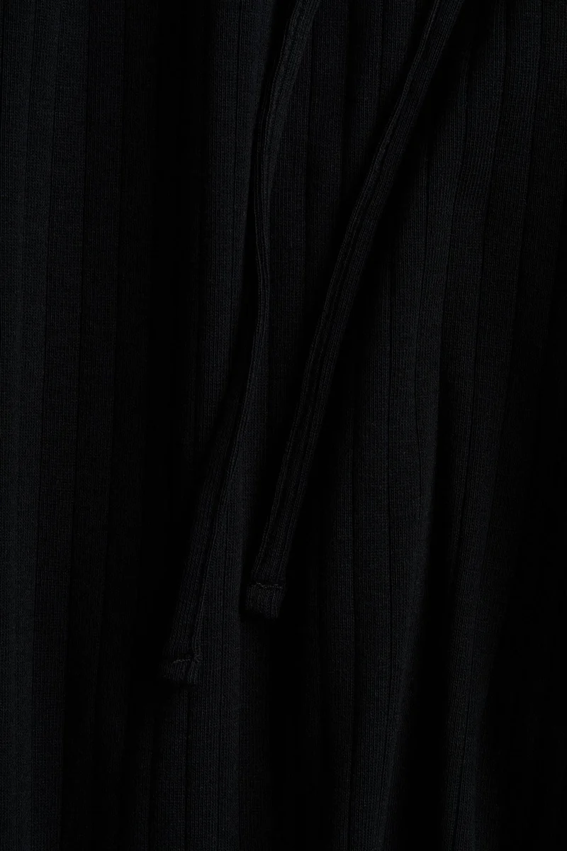 H&M  Ribbed drawstring trousers for Women | Best Price UAE