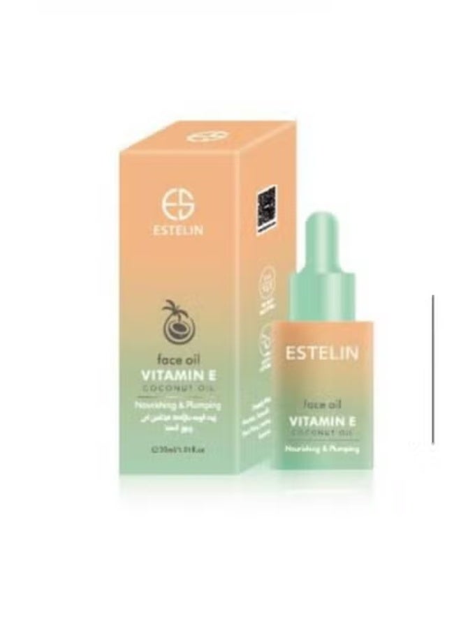 Estelin Face Oil Vitamin E Coconut Oil 30 ML