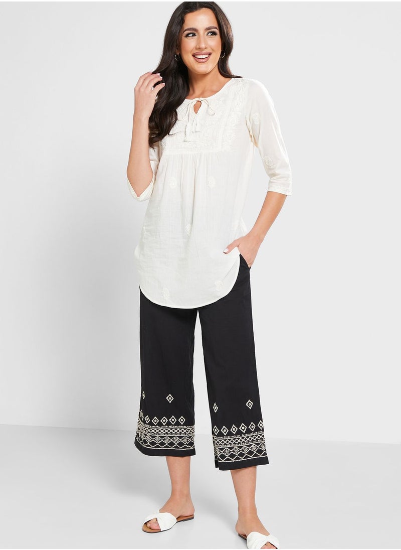 Fabindia - Embroidered Tunic - Image 1