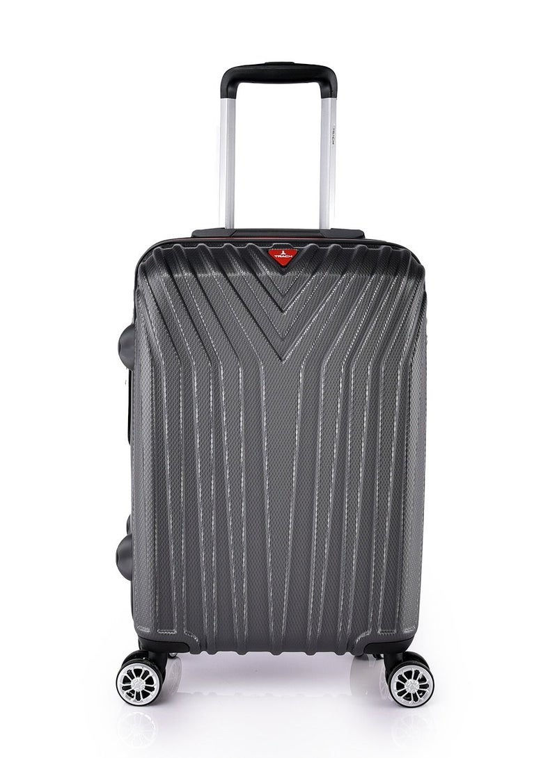 TRACK Luggage hard 20 inch Grey - Image 1