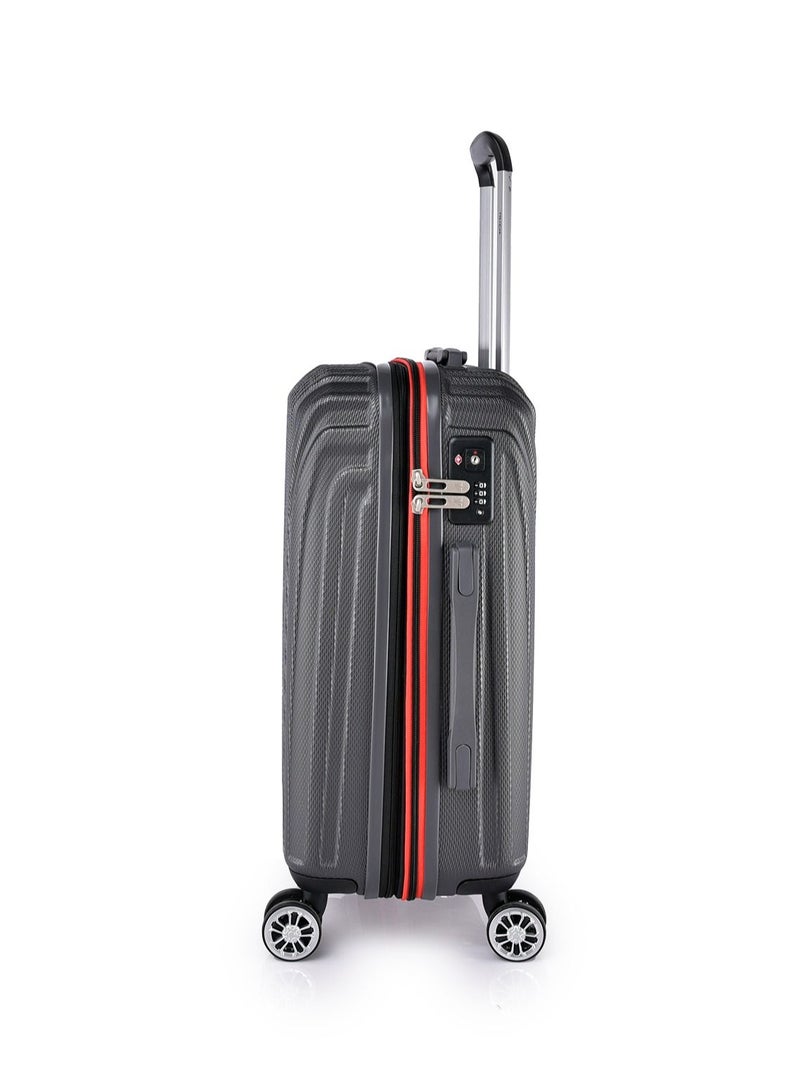 TRACK Luggage hard 20 inch Grey - Image 3