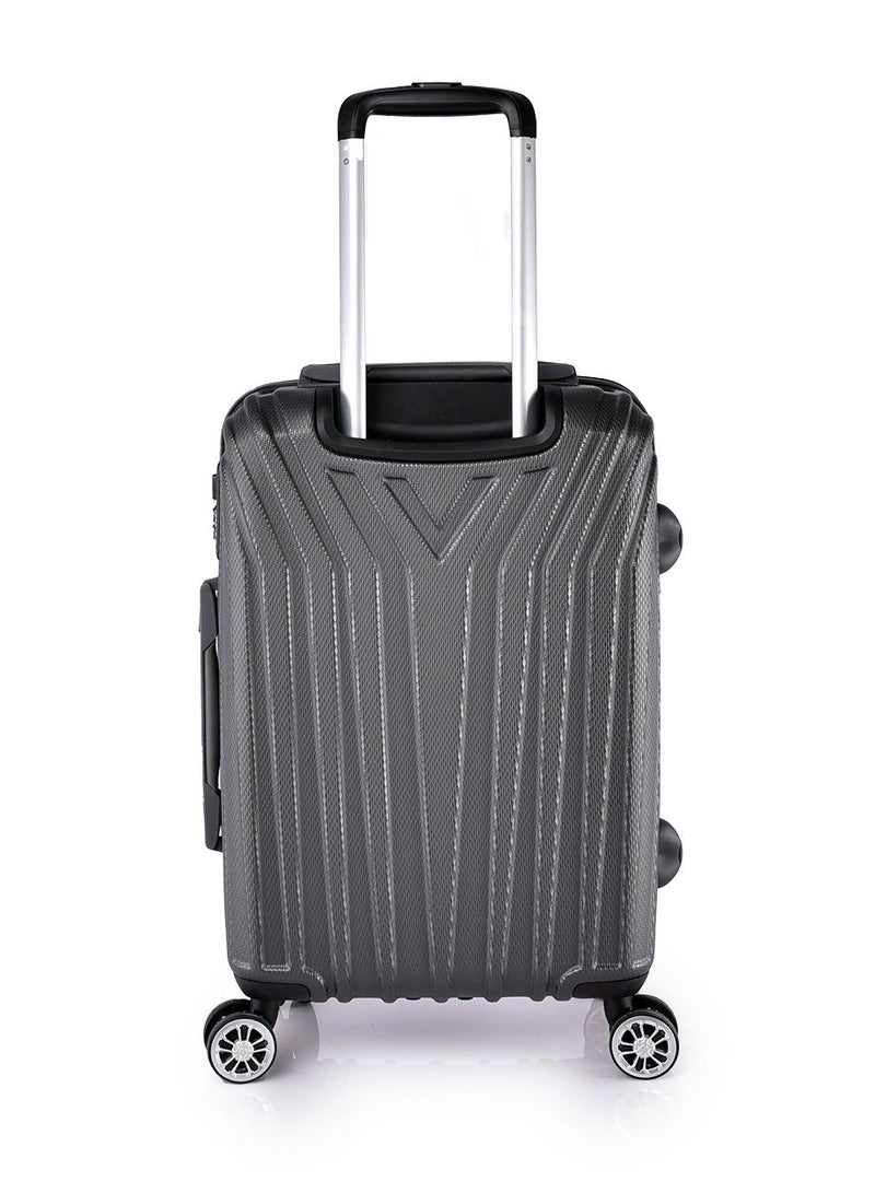 TRACK Luggage hard 20 inch Grey - Image 4