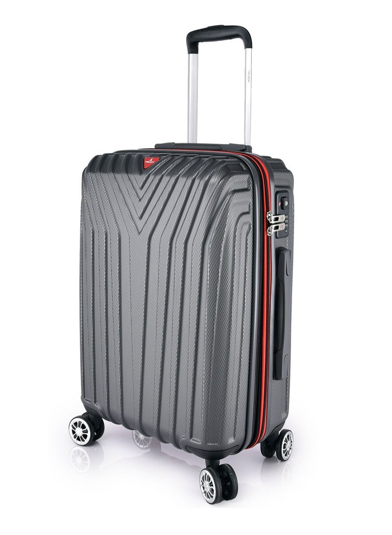 TRACK Luggage hard 20 inch Grey - Image 2