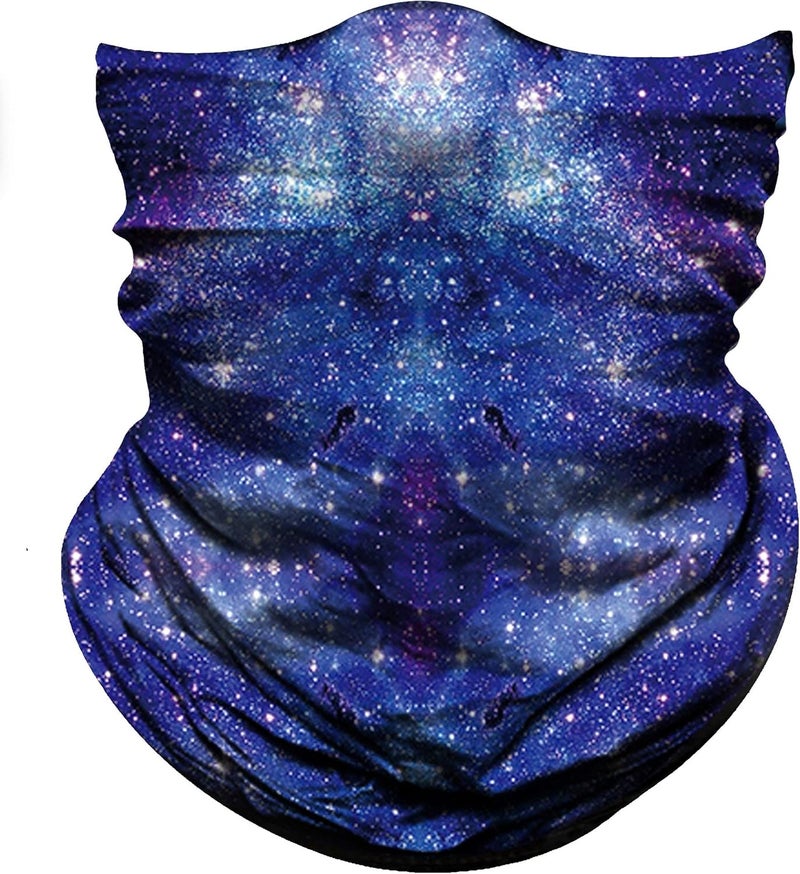 Obacle Seamless Bandana Rave Face Mask Women Men for Dust Wind Sun Protection - Image 1