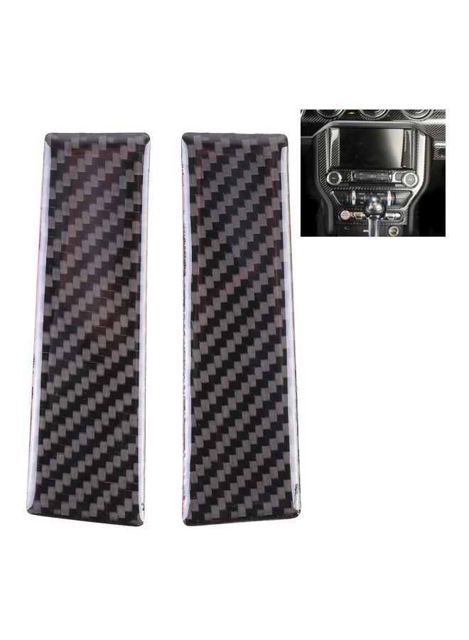 Y&D 2-Piece Decorative Car Central Display Panel Sticker For Ford Mustang - Image 2