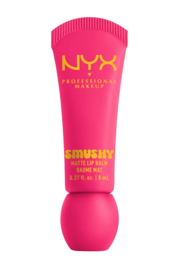 نيكس مكياج المحترفين مرطب شفاه سماشي مات من نيكس بروفيشنال ميك أب، مرطب شفاه ملون بلمسة نهائية ناعمة غير لامعة - 03 سويت سماك