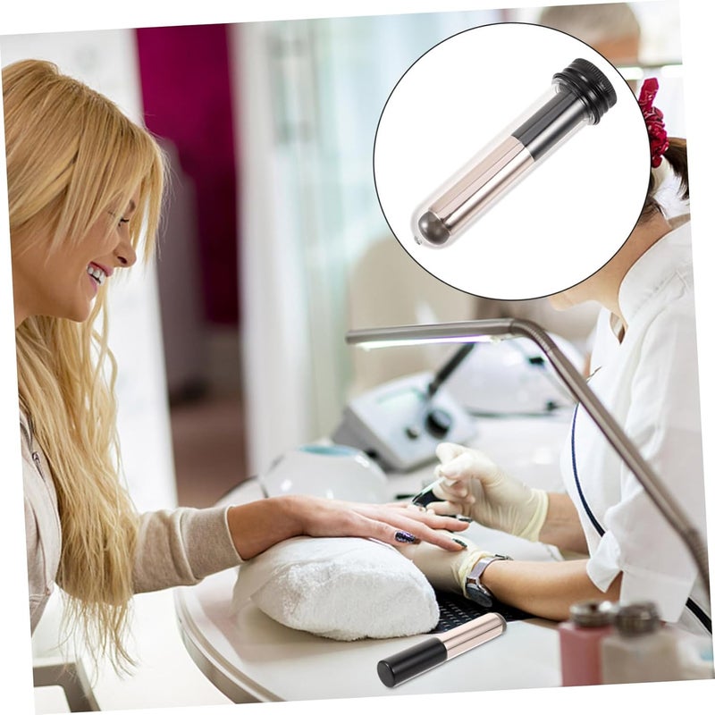 Silicone Nail Art Brush for Nail Powder Application Reusable Manicure Tool - Image 3