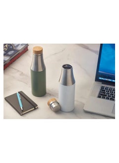 Hans Larsen BREDA - CHANGE Collection Insulated Water Bottle - Aqua Green  - Image 4