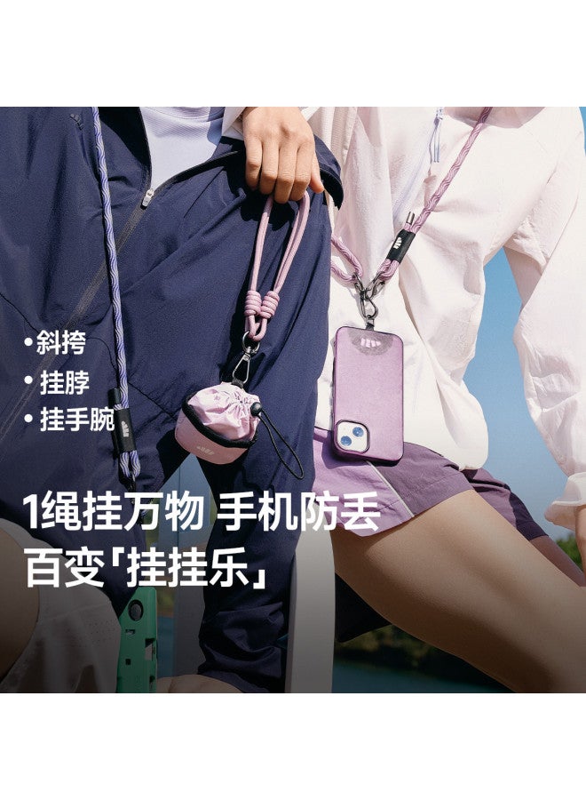 حزام هاتف قابل للتعديل قابل للارتداء عبر الجسم قابل للسحب مضاد للفقد متين وعصري - Image 2