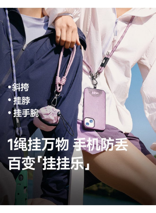 حزام هاتف قابل للتعديل قابل للارتداء عبر الجسم قابل للسحب مضاد للفقد متين وعصري - Image 1