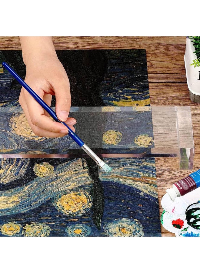 Creative Mark Artist Leaning Bridge Hand and Wrist Leaning Bridge Acrylic Used For Steady Hand Painting, Drawing & Sketching, Transparent, 24 Inch - Image 5