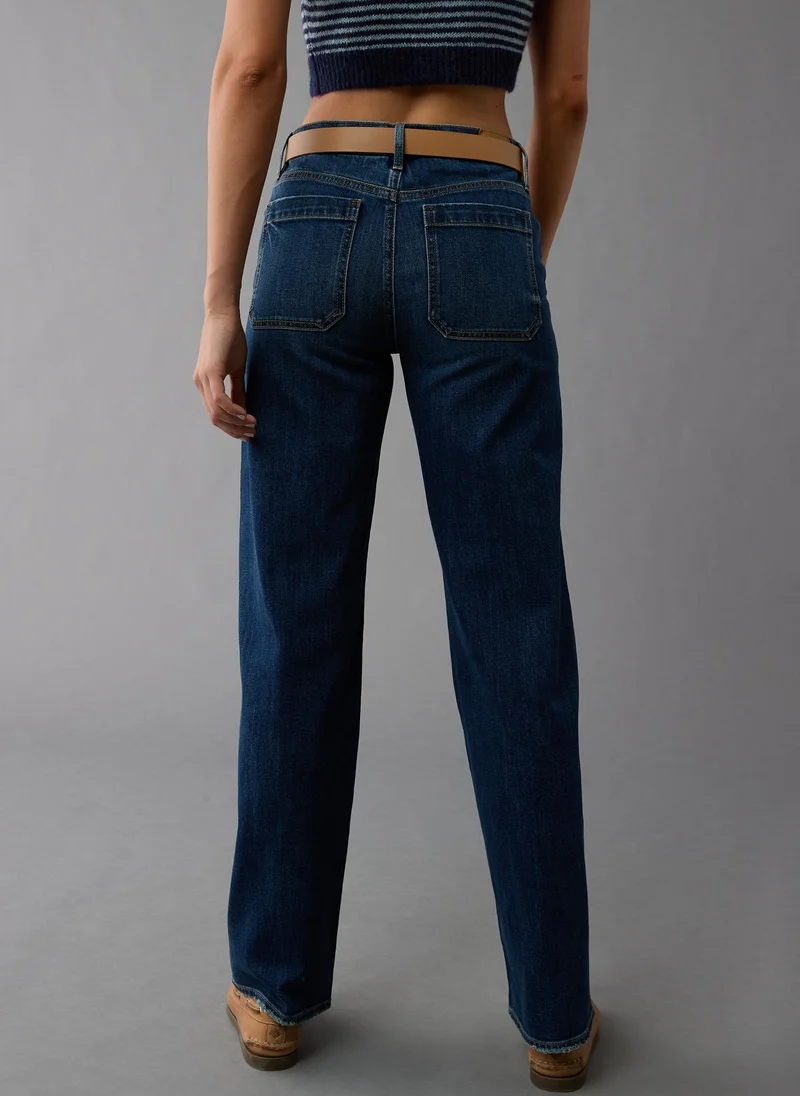 امريكان ايجل High Rise Ultra Wide Leg Jeans