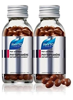 Phyto PHYTO Phytophanère Hair Loss Thinning Dietary Supplement, 4-Month Supply 120 Count Pack of 2  - Image 2