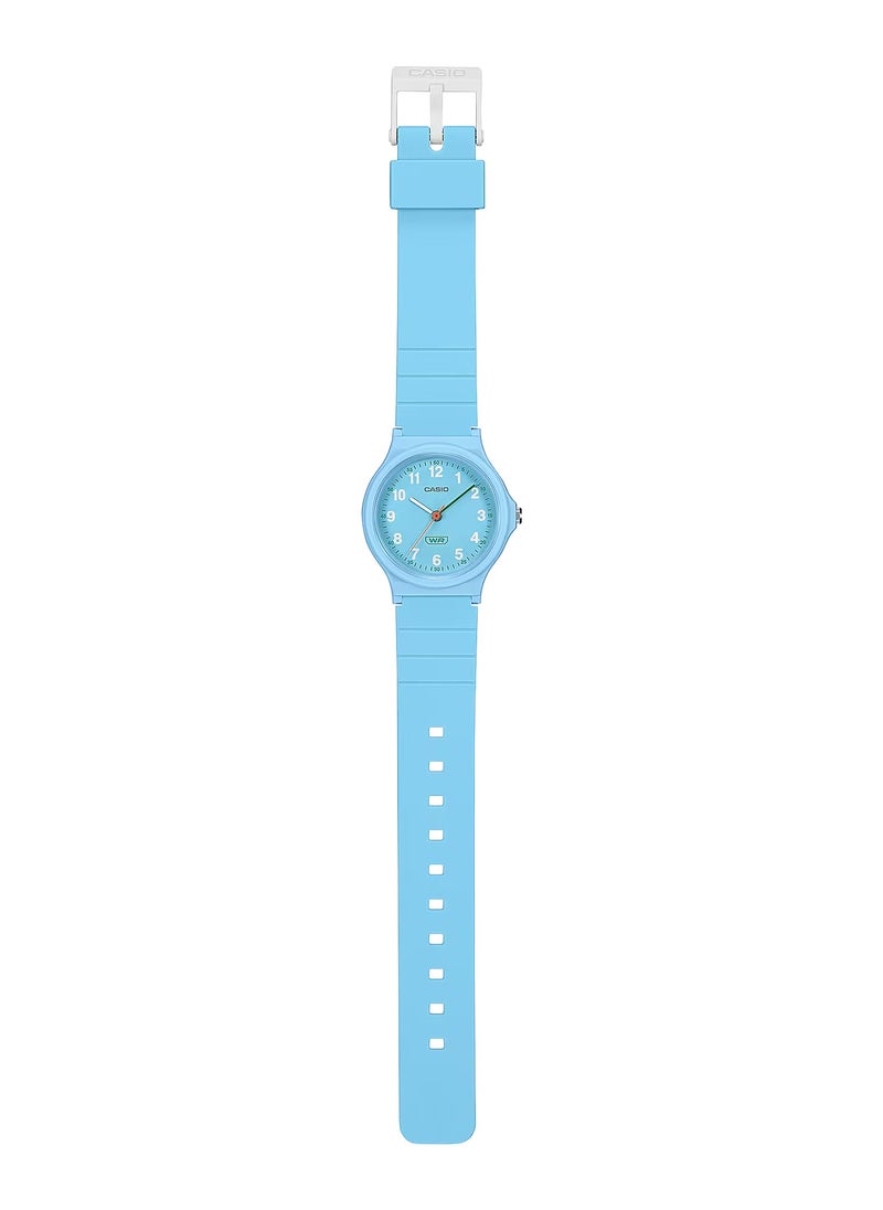 CASIO - Quartz Analog Resin Band Watch LQ-24B-2B - Image 1