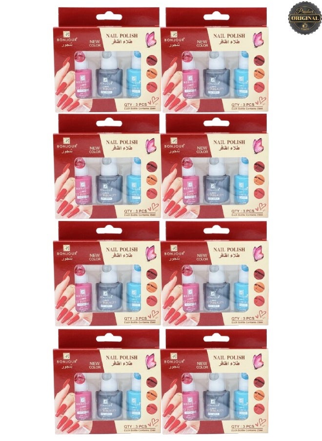 ROVAL 24 Pieces Nail Polish 25ML  - Image 1
