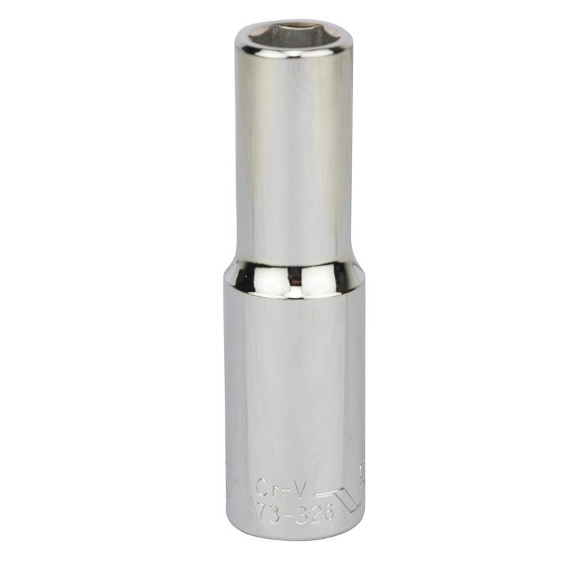 Stanley STANLEY STMT733268B 12inch 12mm Chrome Vanadium Steel 6 Point Deep Socket Silver  - Image 2