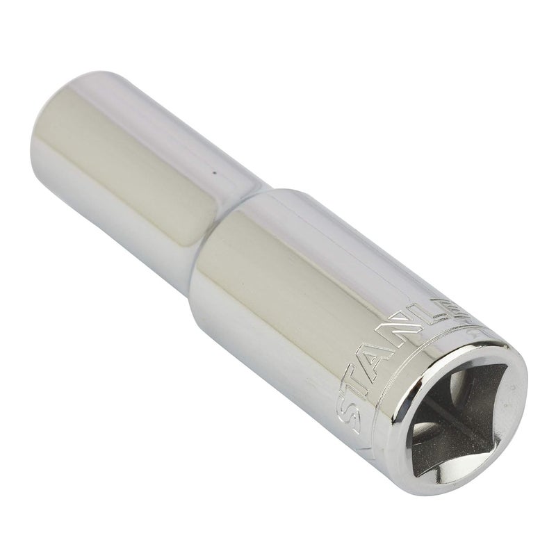 Stanley STANLEY STMT733268B 12inch 12mm Chrome Vanadium Steel 6 Point Deep Socket Silver  - Image 3