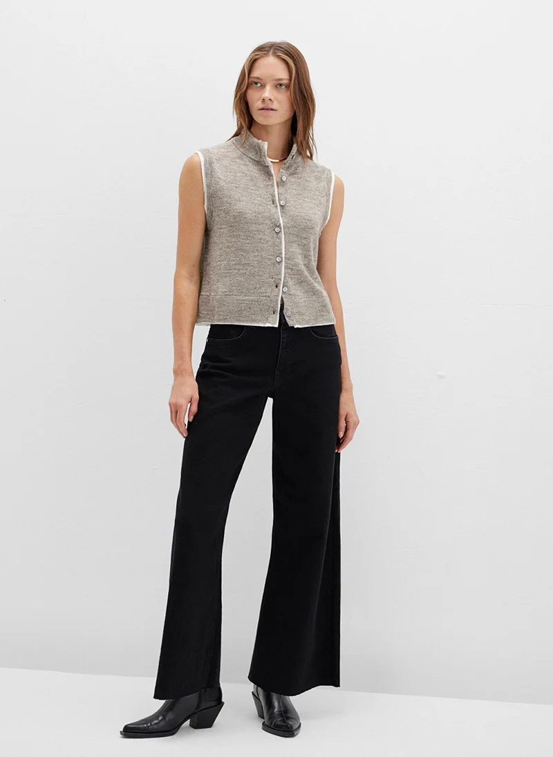 MAVI Wool Mix Grey Sweater