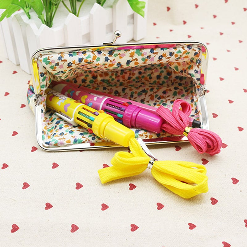 Fashion Women Pouch Purse Jewelry Pouch Clasp Closure Wallet ( ) - Image 2