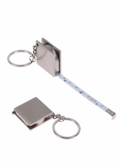 KASTWAVE Retractable Tape Measure Keychain, Body Measuring Tape Key Ring, Compact Tape Measure for Purse, Pockets or Keys, Carrying Around Easily, 70cm  - Image 1