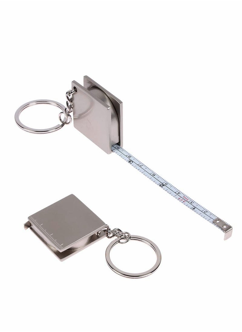 KASTWAVE - Retractable Tape Measure Keychain, Body Measuring Tape Key Ring, Compact Tape Measure for Purse, Pockets or Keys, Carrying Around Easily, 70cm - Image 1