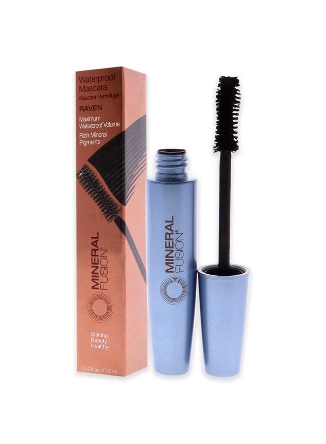 Waterproof Mascara, (Packaging May Vary), Raven, 0.57 Oz