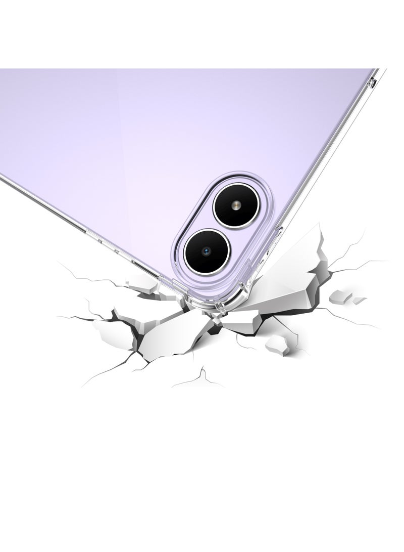 general Clear Case Compatible Infinix XPad 20 11-inch 2025 Tablet, 4-Corner Airbag Drop and Shock Resistant Clear Case, Soft TPU Shock Protective Case - Image 5