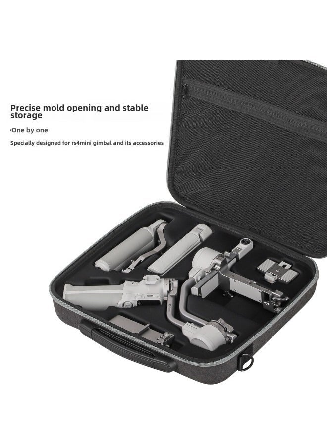 Generic Sunnylife RS 4 Mini Suit Storage Bag Ruying Handheld Stabilizer Suitcase Protection Accessories-Color:Black  - Image 3