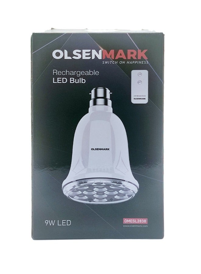 Olsenmark OMK RECHRG LED BULB 9W OMESL2838  - Image 3