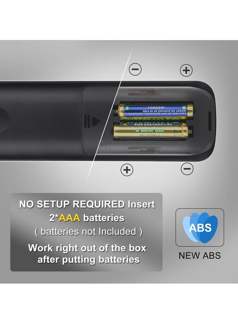 TIGER 【Pack of 2】 New Universal Remote for All TVs – Replacement EN2A27 Smart TV Remote, Easy Setup, Strong Signal, Durable & Lightweight Design, No Programming Required, Compatible with All TV Brands - Image 4