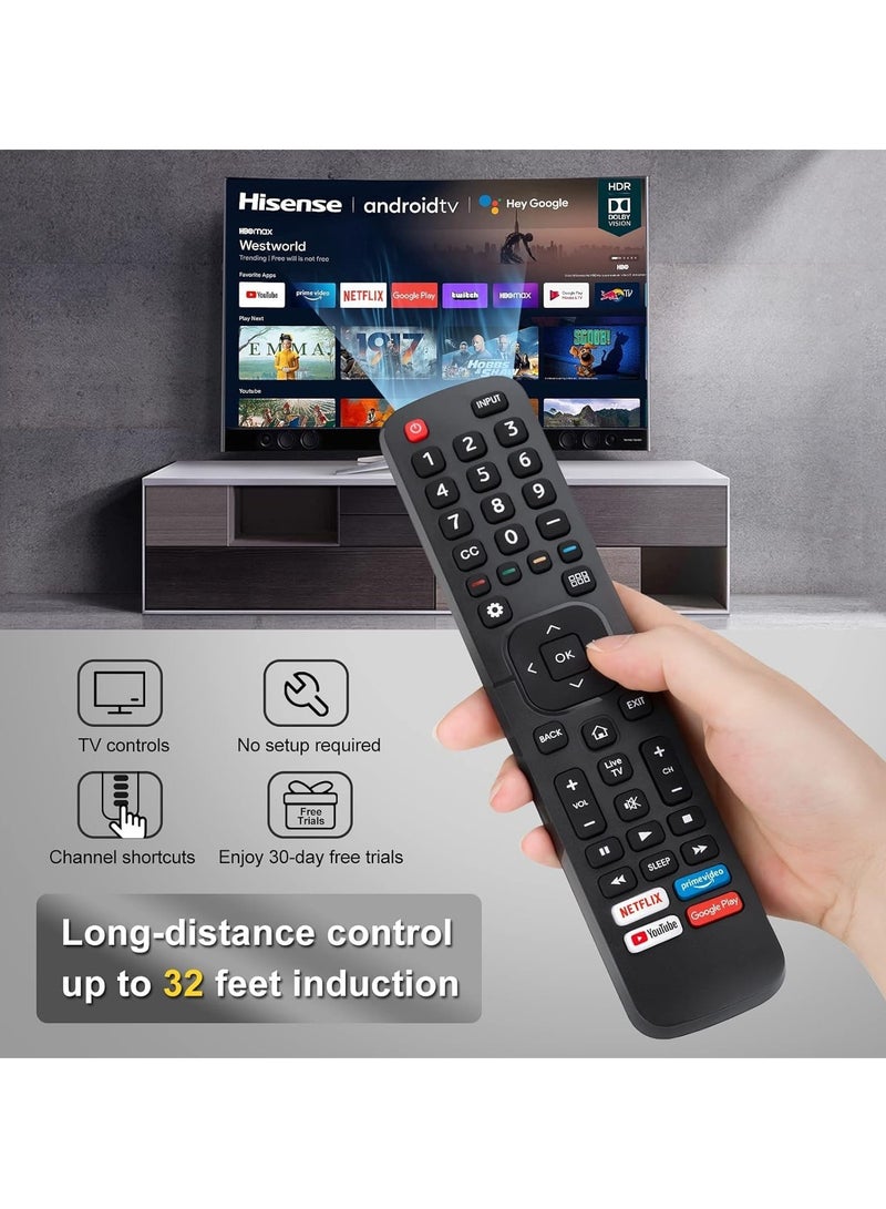 TIGER 【Pack of 2】 New Universal Remote for All TVs – Replacement EN2A27 Smart TV Remote, Easy Setup, Strong Signal, Durable & Lightweight Design, No Programming Required, Compatible with All TV Brands - Image 5