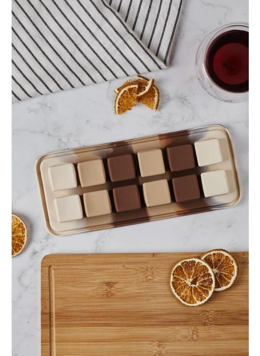 Tamu 12 LI Ice and Chocolate Mold Square Silicone  - Image 1