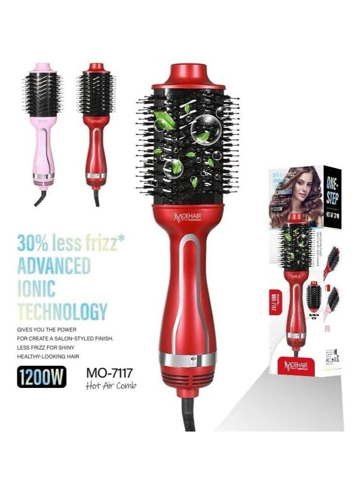 MoeHair Mohair MO-7117 1200W Ionic Hair Dryer and Straightener for Wet and Dry Hair - Image 2