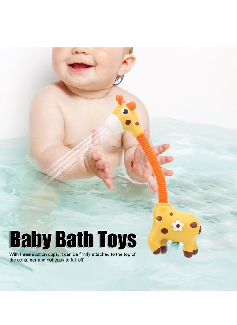 Velaurs Electric Baby Bath Shower Head Giraffe Shower Bath Toy  - Image 5
