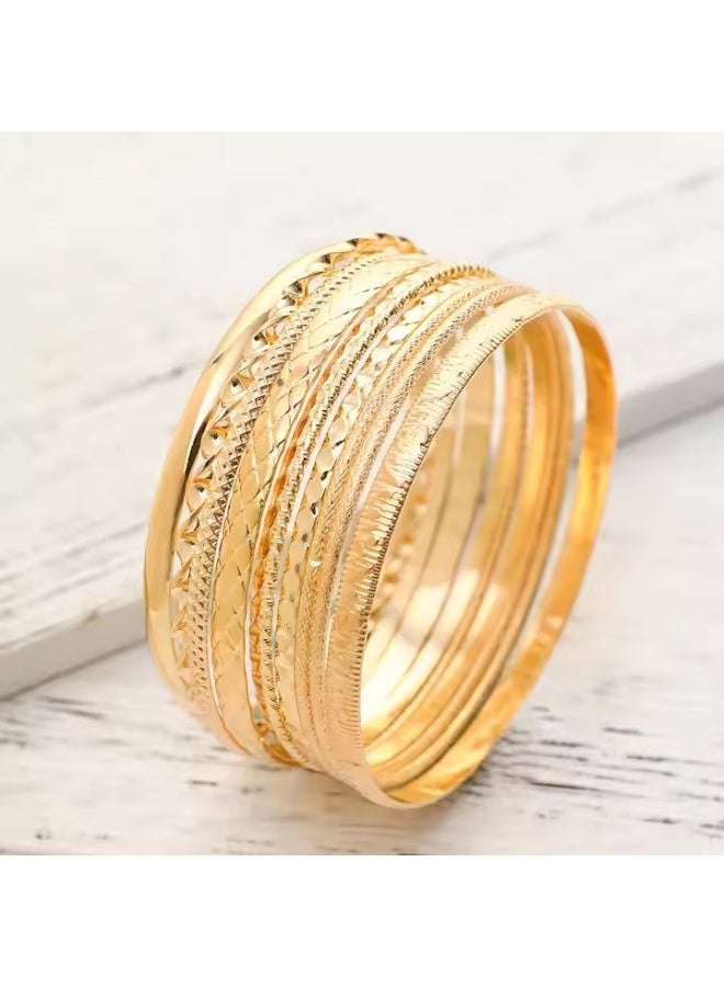 10PCS Chic Bracelets Mix And Match For Daily Outfits Party Accessories Adjustable Jewelry - Image 2