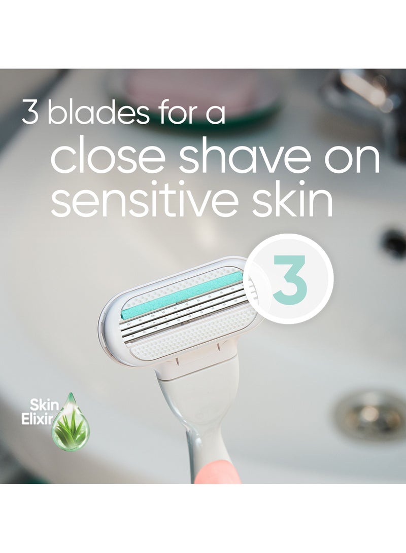 Venus عبوات شفرات حلاقة سموذ سنسيتيف - Image 3