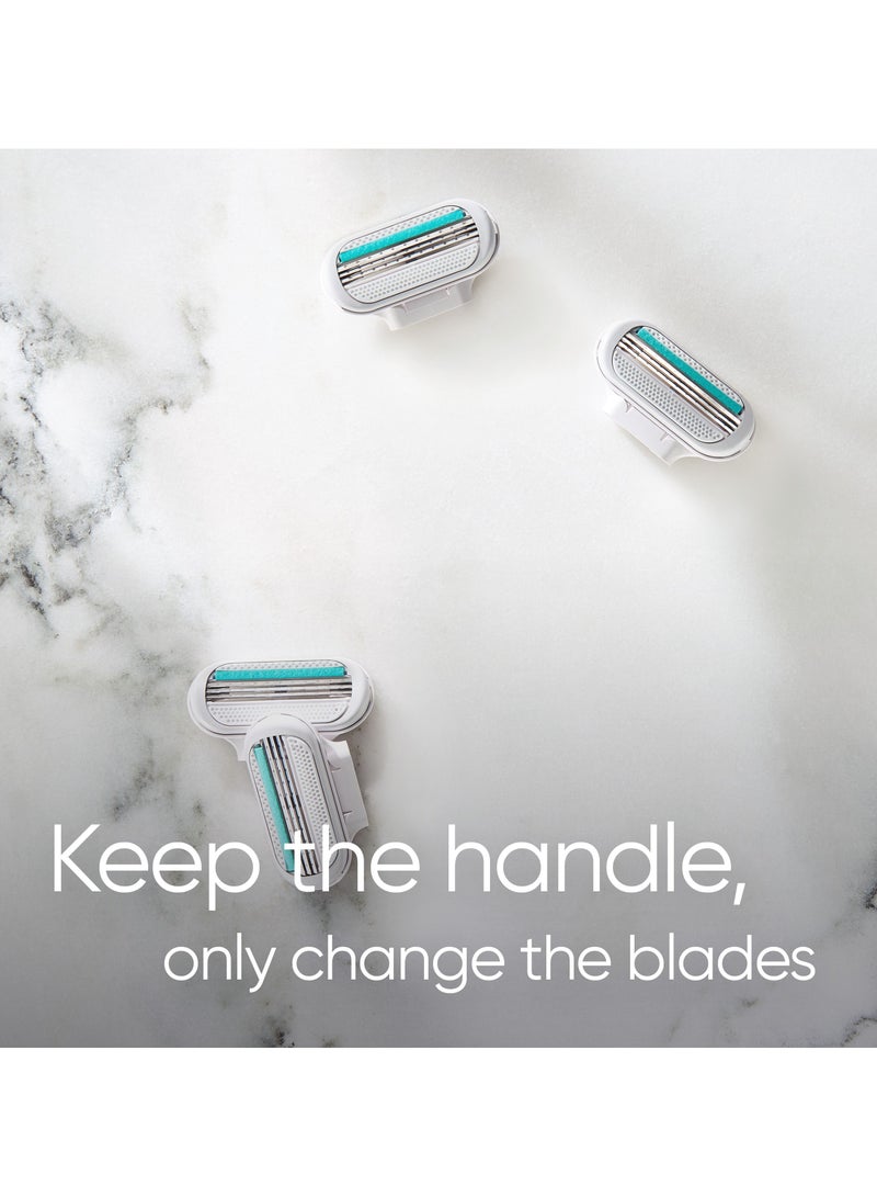 Venus عبوات شفرات حلاقة سموذ سنسيتيف - Image 5