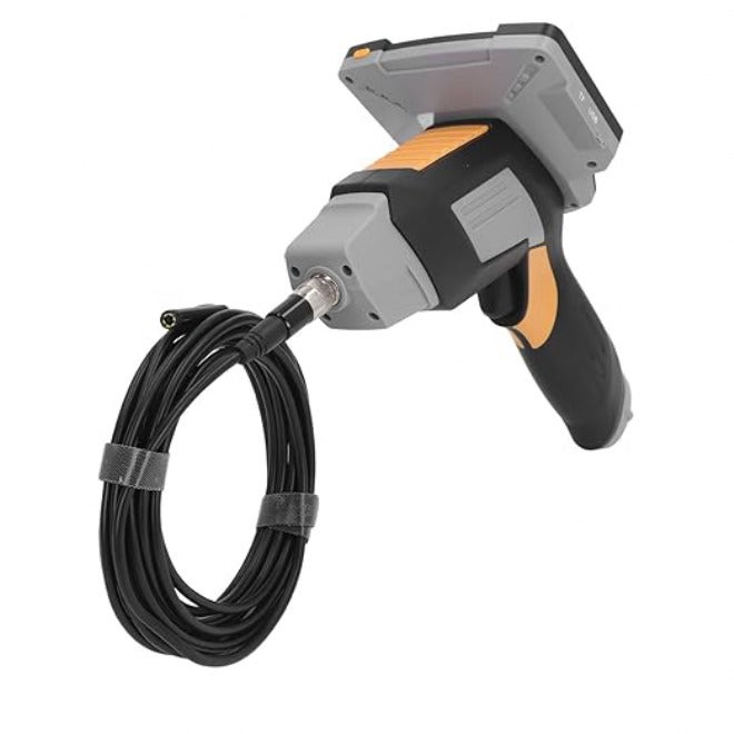 Industrial HD Borescope with 4.3 Inch LCD Display and 8mm Inspection Camera - Digital Endoscope with 5 Meter Cable and IP67 Rating for Vehicle Maintenance and HVAC Repair (5m) 5m - Image 3