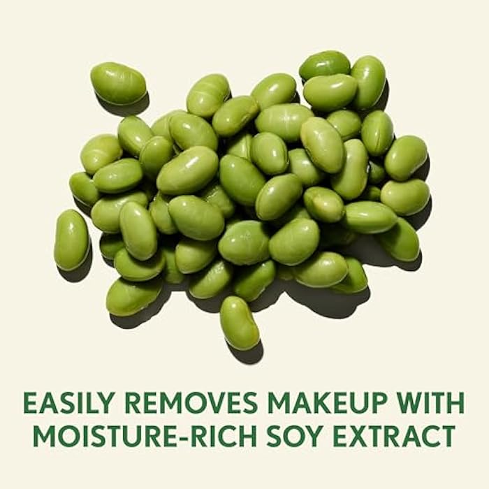 Aveeno Positively Radiant Makeup Remover Wipes, Gentle Individual Face Wipes with Moisture-rich Soy Extract to help leave your skin looking bright, Hypoallergenic Formula, Non-Comedogenic (Pack of 25) - Image 4