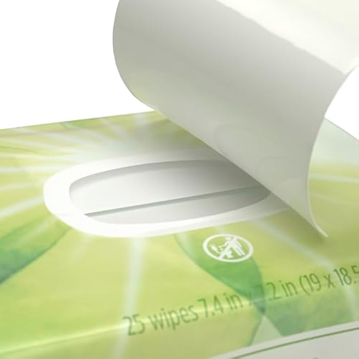 Aveeno Positively Radiant Makeup Remover Wipes, Gentle Individual Face Wipes with Moisture-rich Soy Extract to help leave your skin looking bright, Hypoallergenic Formula, Non-Comedogenic (Pack of 25) - Image 5