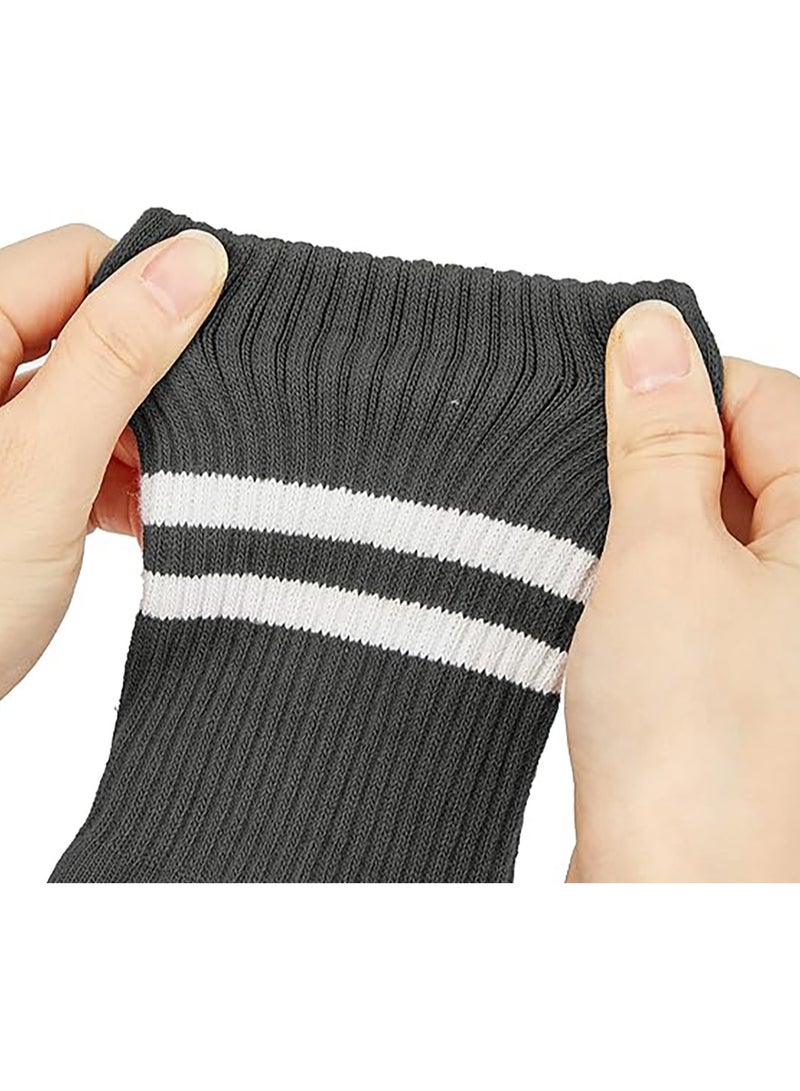 3 حزم من جوارب بيلاتيس مع مقابض, جوارب اليوغا, جوارب رياضية مانعة للانزلاق, جوارب مسامية قابلة للتنفس, لليوغا والبيلاتس والباليه والرقص والتمارين الرياضية والمستشفى - Image 3