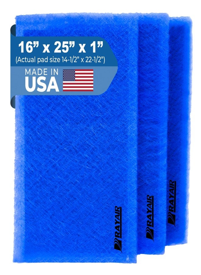 RAYAIR SUPPLY 16x25 Replacement Filter Pads Compatible with Dynamic Air Filter (3 Pack) (16x25) - Image 1