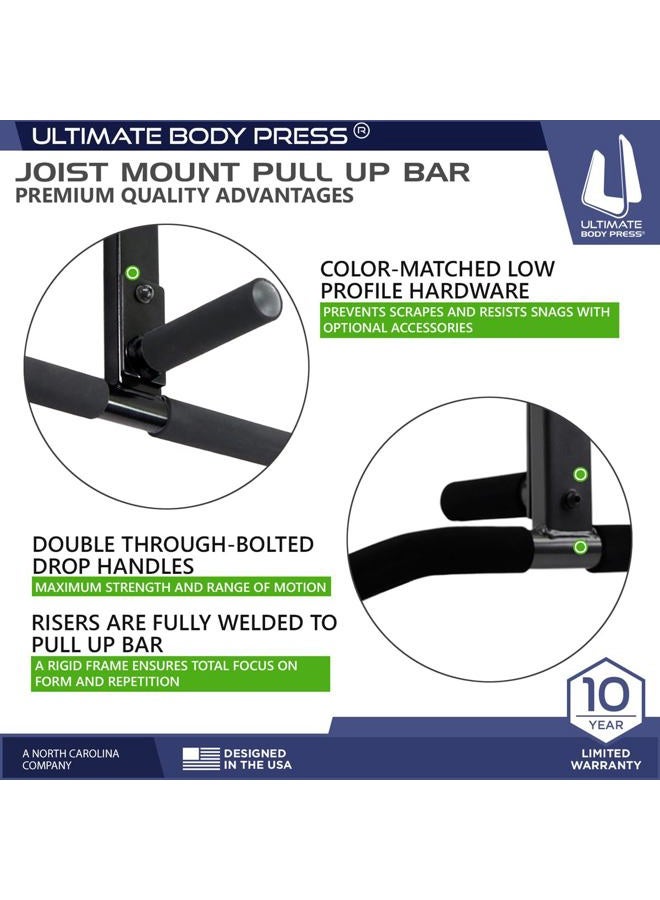 Ultimate Body Press Joist Mount Pull Up Bar by - Image 2