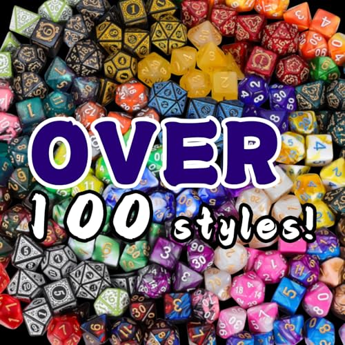 QMAY Mystery Dice Box 48PCS DND Dice Set Random Dice Patterns 6 Surprise Boxes Polyhedral Dice with Dice Display Tube DD Gifts Box for Dungeons and Dragons RPG MTGRole Playing Table Game - Image 5
