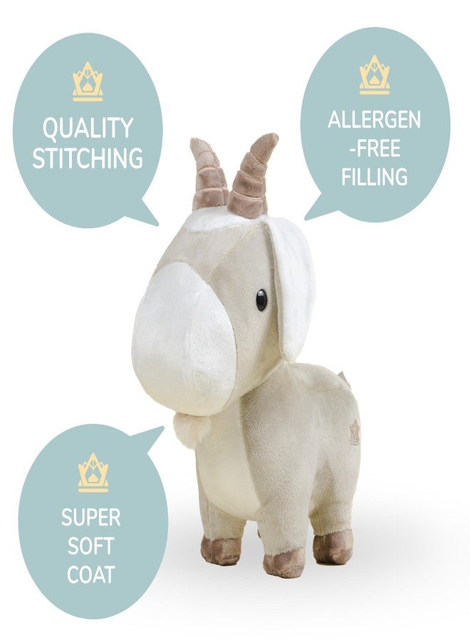 Bellzi Goat- Cute Stuffed Animal Plush Toy - Adorable Soft Goat Toy Plushies and Gifts - Perfect Present for All Ages - Goati - Image 3